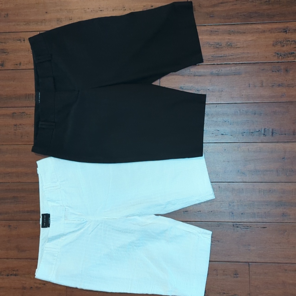 2 Pair The Limited Brand Bermuda Shorts - Size 8
